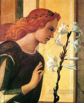 Giovanni Bellini Painting - Angel announcing Renaissance Giovanni Bellini